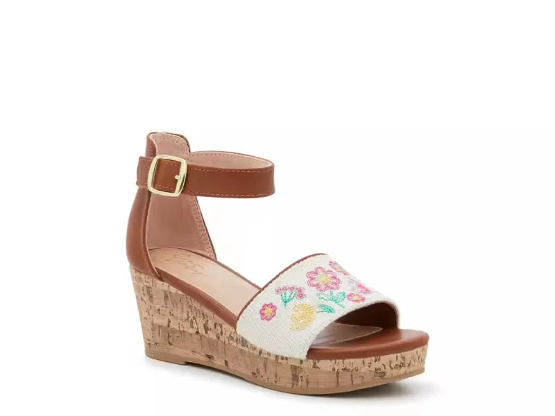 Crown Vintage Daisy Wedge Sandal - Kids'