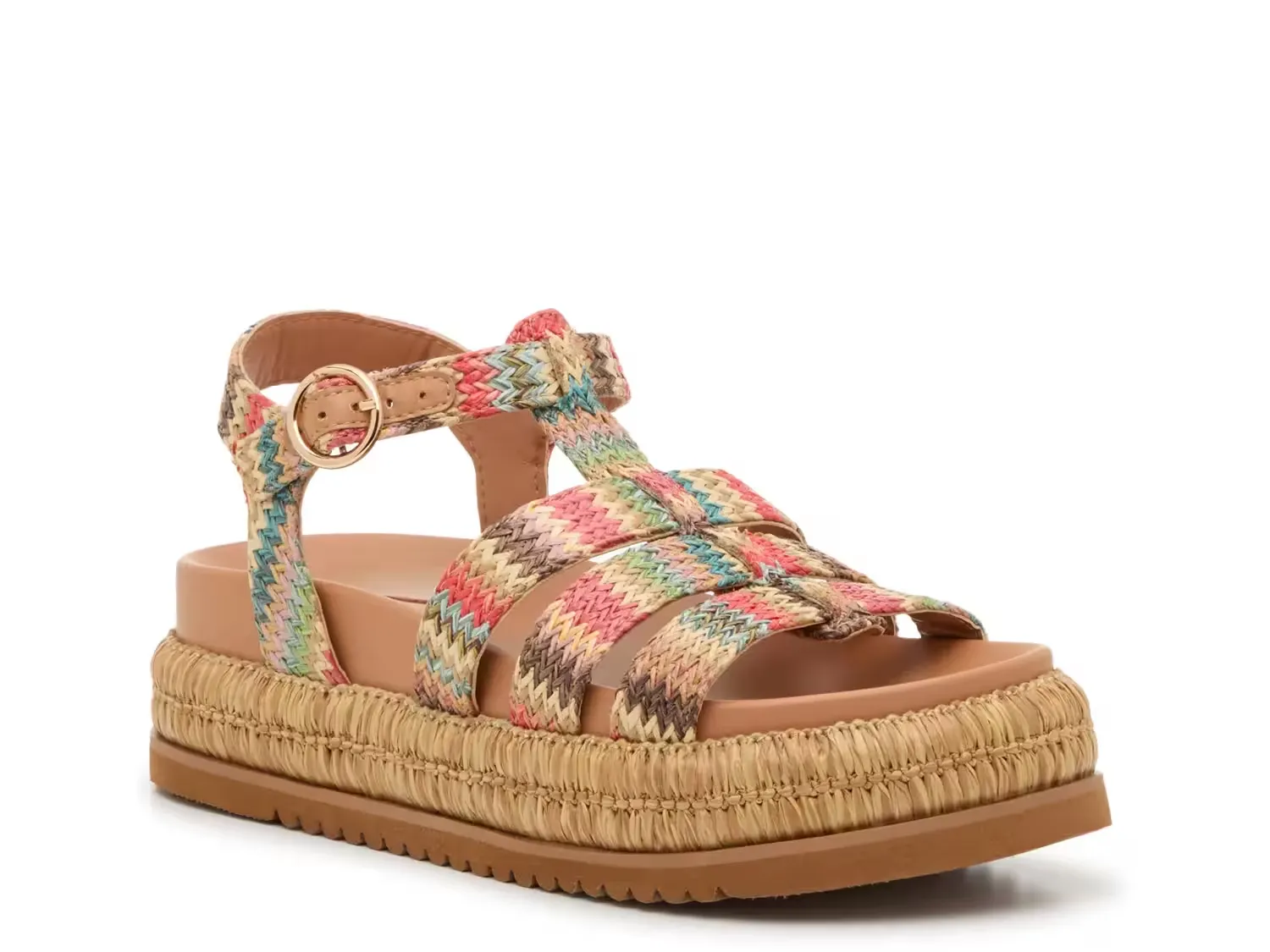 Crown Vintage Deri Platform Sandal