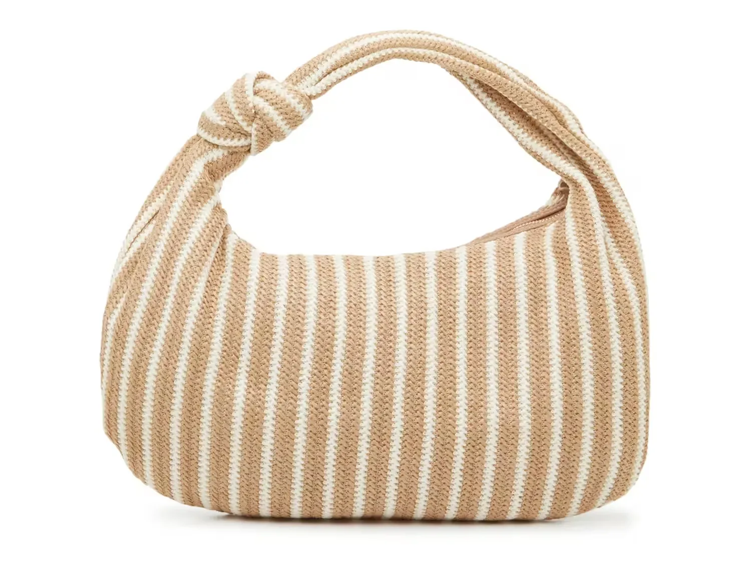 Crown Vintage Large Knot Stripe Hobo Bag