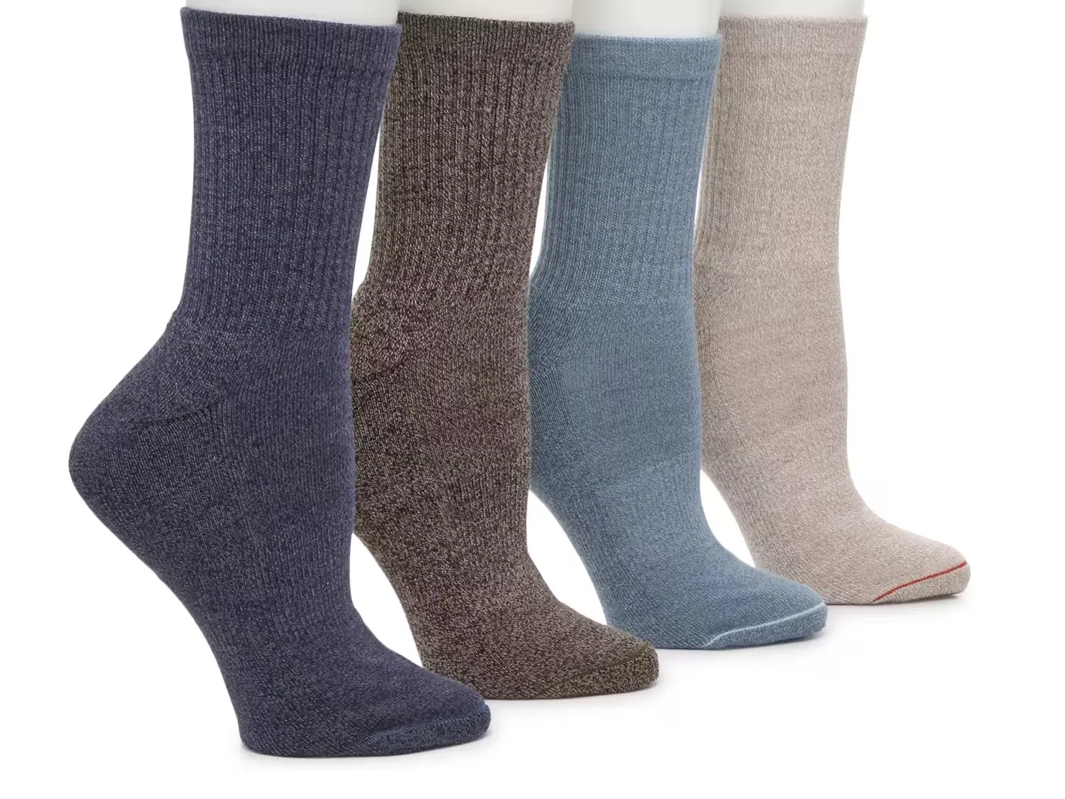 Crown Vintage Marled Men's Crew Socks - 4 Pack