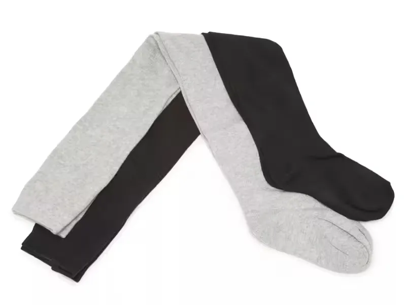 Crown Vintage Metallic Kids' Sweater Tights - 2 Pack